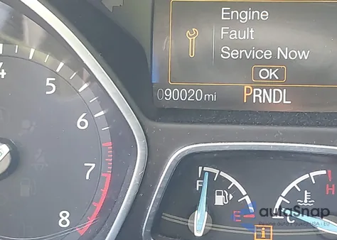 2017 Ford Focus Se z USA, uszkodzony, nr VIN 1FADP3F21HL295116